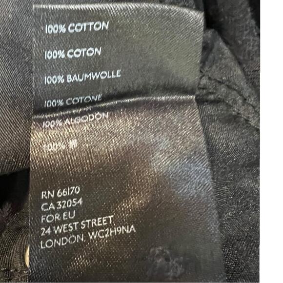 Free People Black My Own Lane Distressed High Rise Straight Leg Jeans Size 26 - Picture 12 of 16